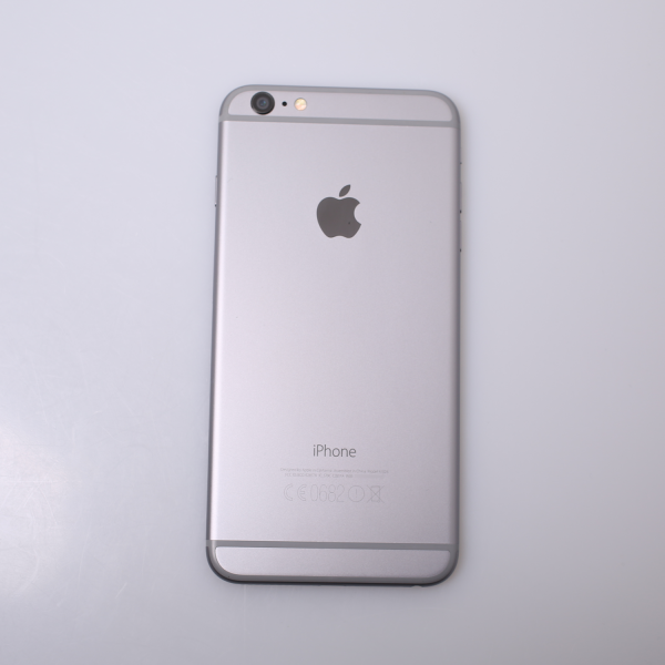 Komplettes Gehäuse für iPhone 6 Plus A1524 in Spacegrau Grade C Front
