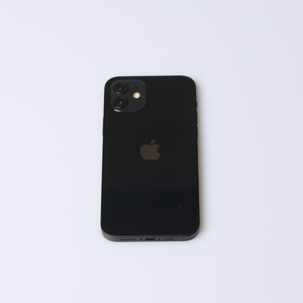 Komplettes Gehäuse für iPhone 12 A2403 in Schwarz Grade B Front