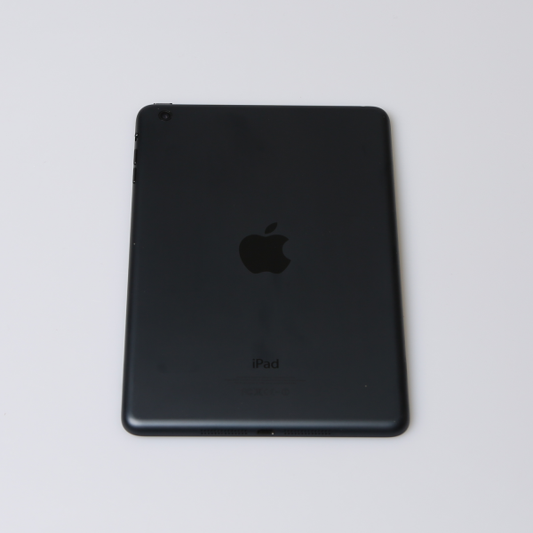 Komplettes Gehäuse für iPad Mini 1 A1432 WiFi in Schwarz Graphit Grade B Front