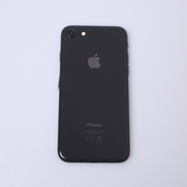 Komplettes Gehäuse für iPhone 8 A1905 in Spacegrau Grade B Front