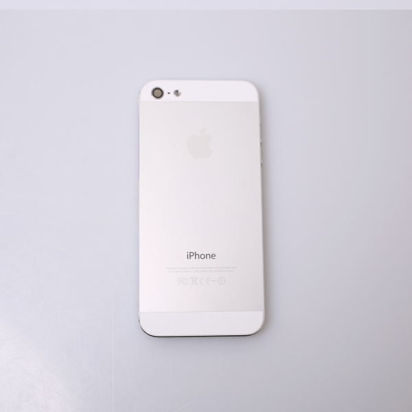 Komplettes Gehäuse für iPhone 5 A1429 in Weiss Silber Grade C Front