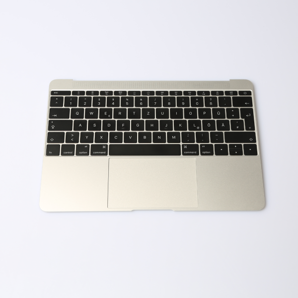 Komplettes TopCase für MacBook 12 Zoll Retina A1534 2015 in Silber Grade A Front
