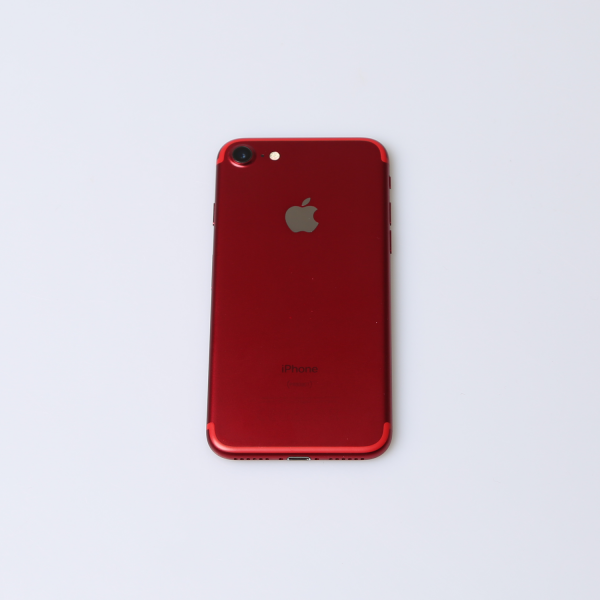 Komplettes Gehäuse für iPhone 7 A1778 in Rot Grade C Front