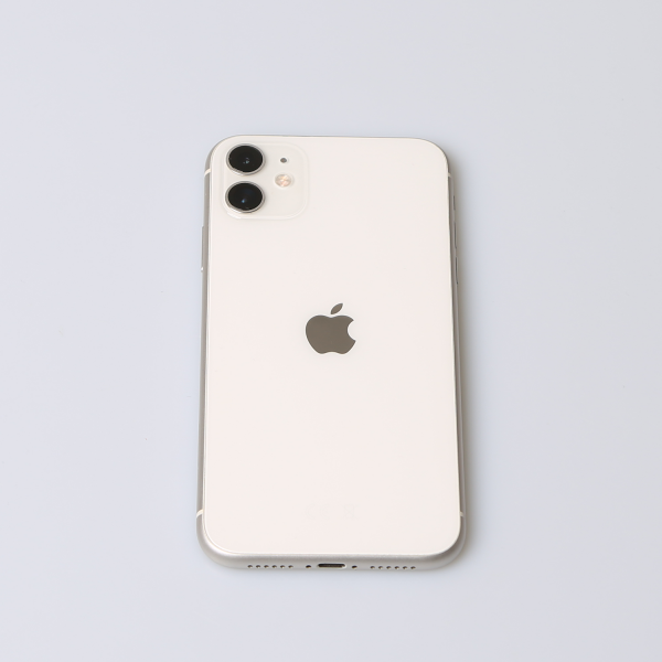 Komplettes Gehäuse für iPhone 11 A2221 in Silber Grade B Front