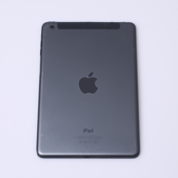 Komplettes Gehäuse für iPad Mini 1 A1455 WiFi + Cellular in Schwarz Graphit Grade A Front