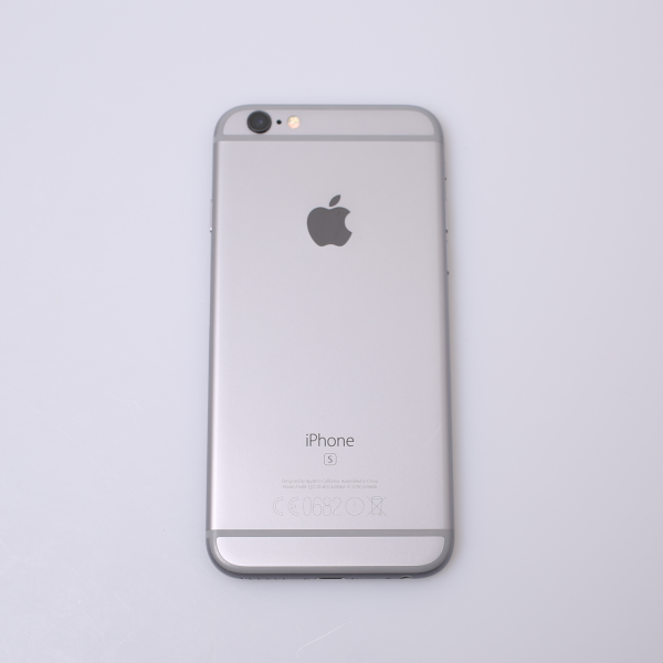 Komplettes Gehäuse für iPhone 6S A1688 in Spacegrau Grade A Front