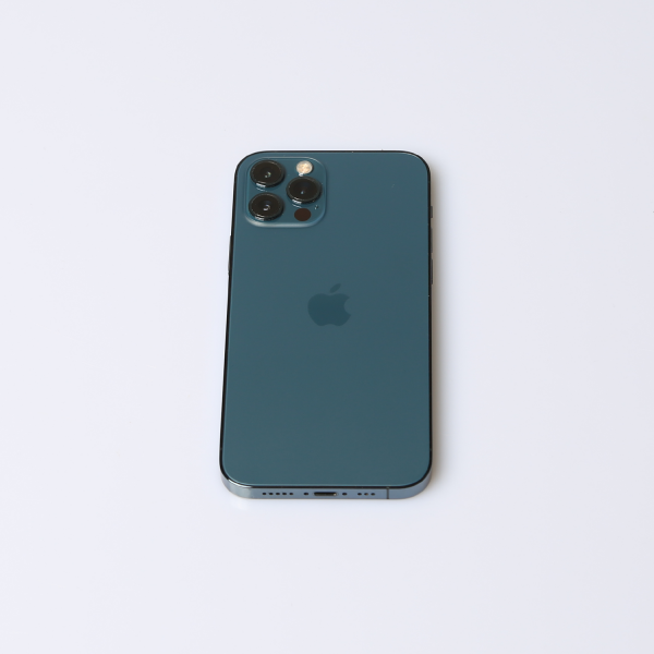 Komplettes Gehäuse für iPhone 12 Pro A2407 in Pazifikblau Grade A Front