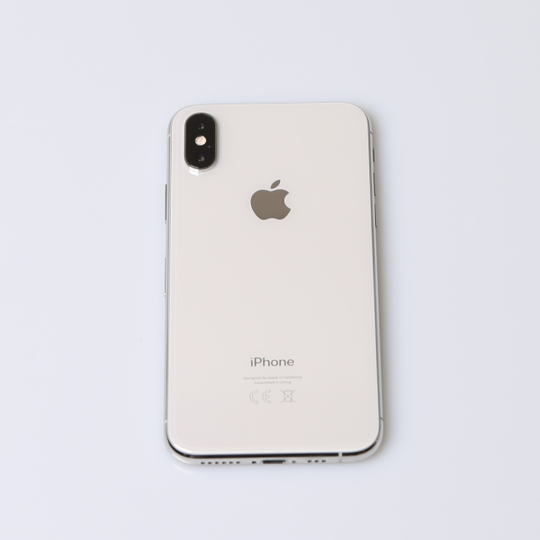 Komplettes Gehäuse für iPhone XS A2097 in Silber Grade C Front