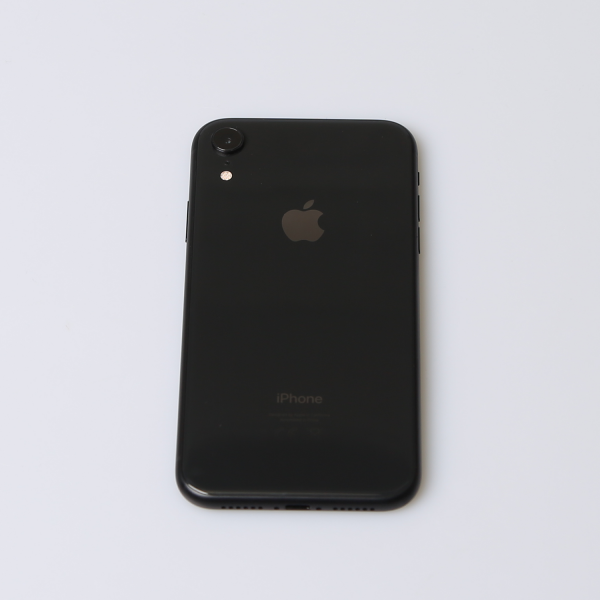 Komplettes Gehäuse für iPhone XR A2105 in Schwarz Grade A Front