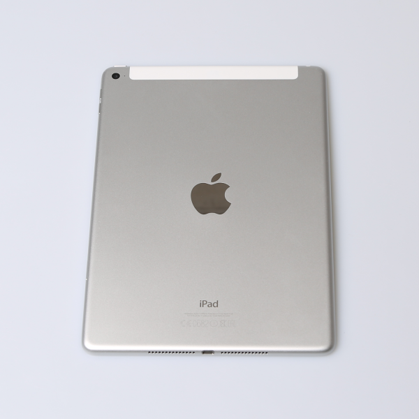 Komplettes Gehäuse für iPad Air 2 A1567 WiF + Cellular in Silber Grade A Front