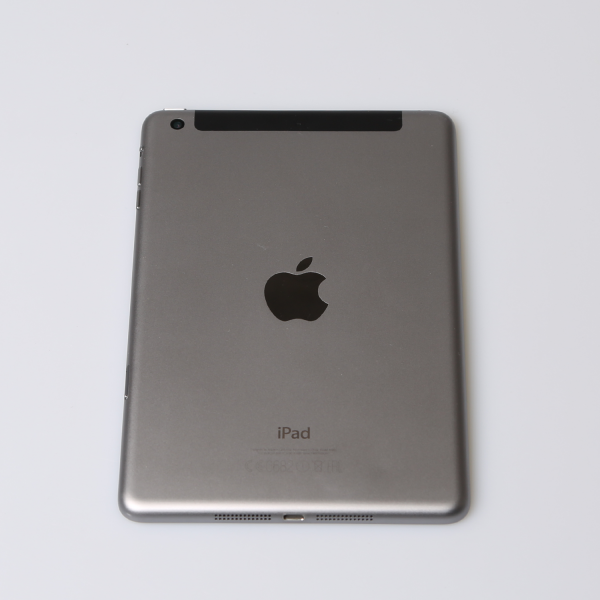 Komplettes Gehäuse für iPad Mini 3 A1600 WiFi + Cellular in Spacegrau Grade B Front