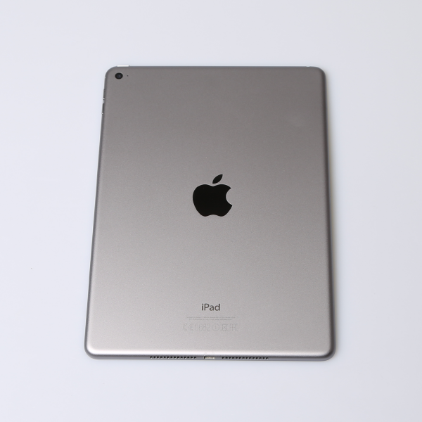 Komplettes Gehäuse für iPad Air 2 A1566 WiFi in Spacegrau Grade C Front
