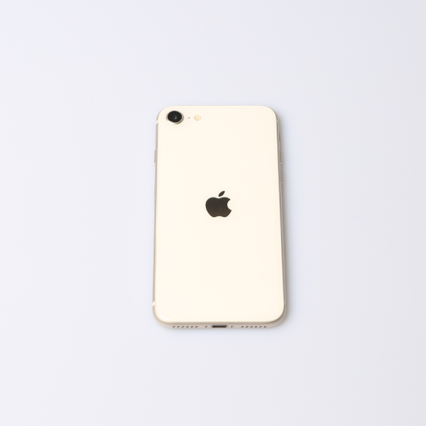 Komplettes Gehäuse für iPhone SE 3 A2783 in Weiss (Polarstern) Grade A Front