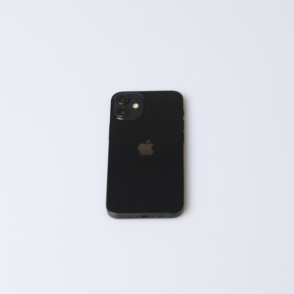 Komplettes Gehäuse für iPhone 12 Mini A2399 in Schwarz Grade B Front